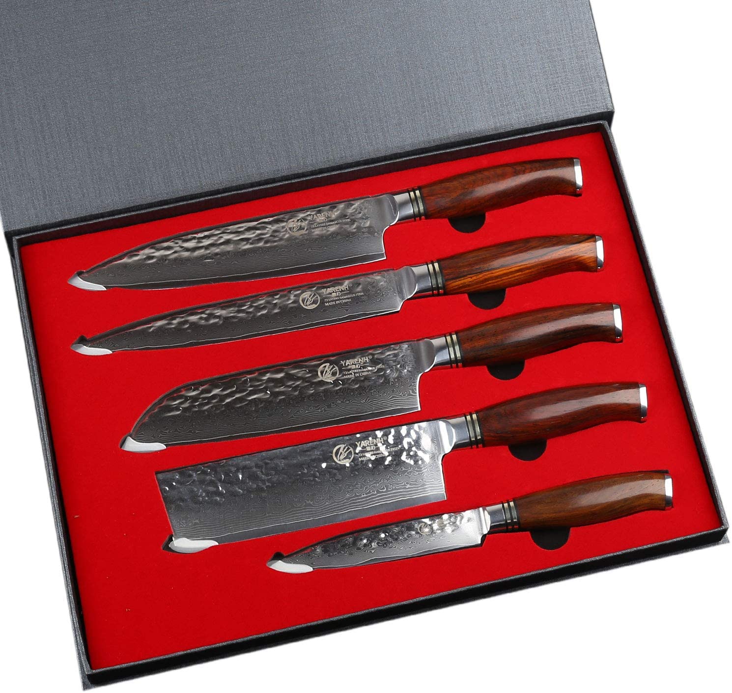Yarenh Professional Chef Knives Sets Damascus for sale